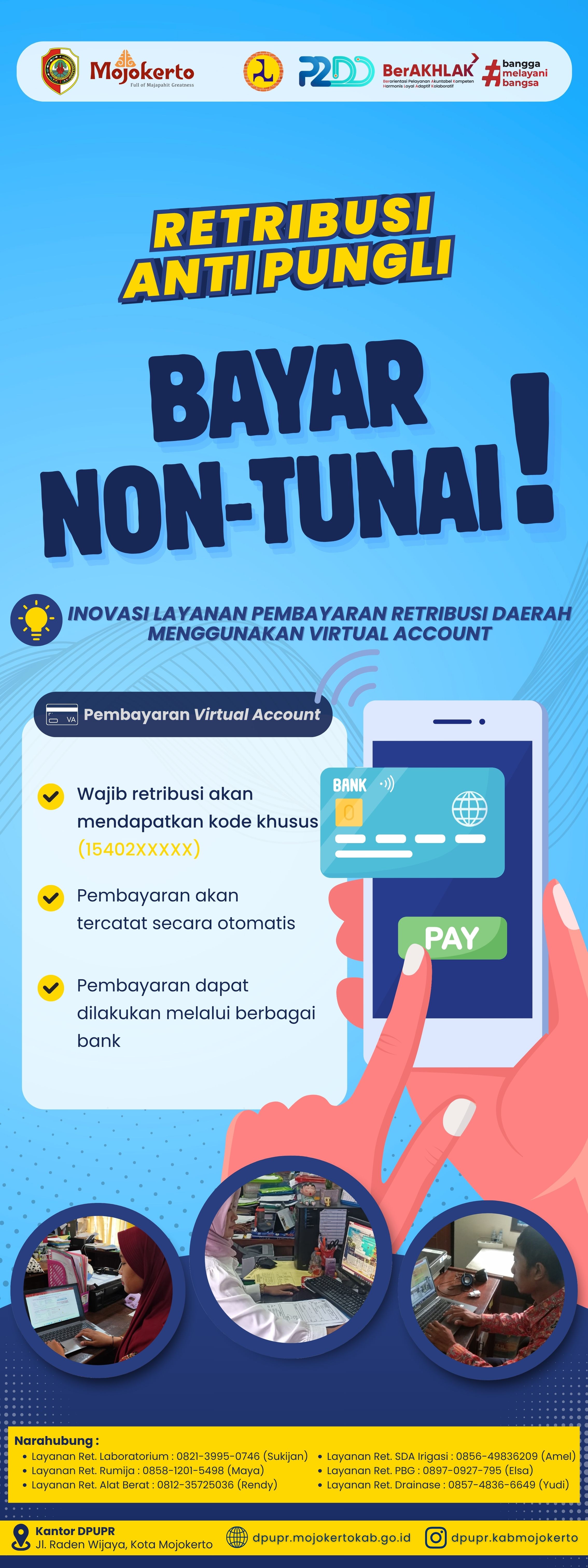 Inovasi Layanan Retribusi Dinas PUPR